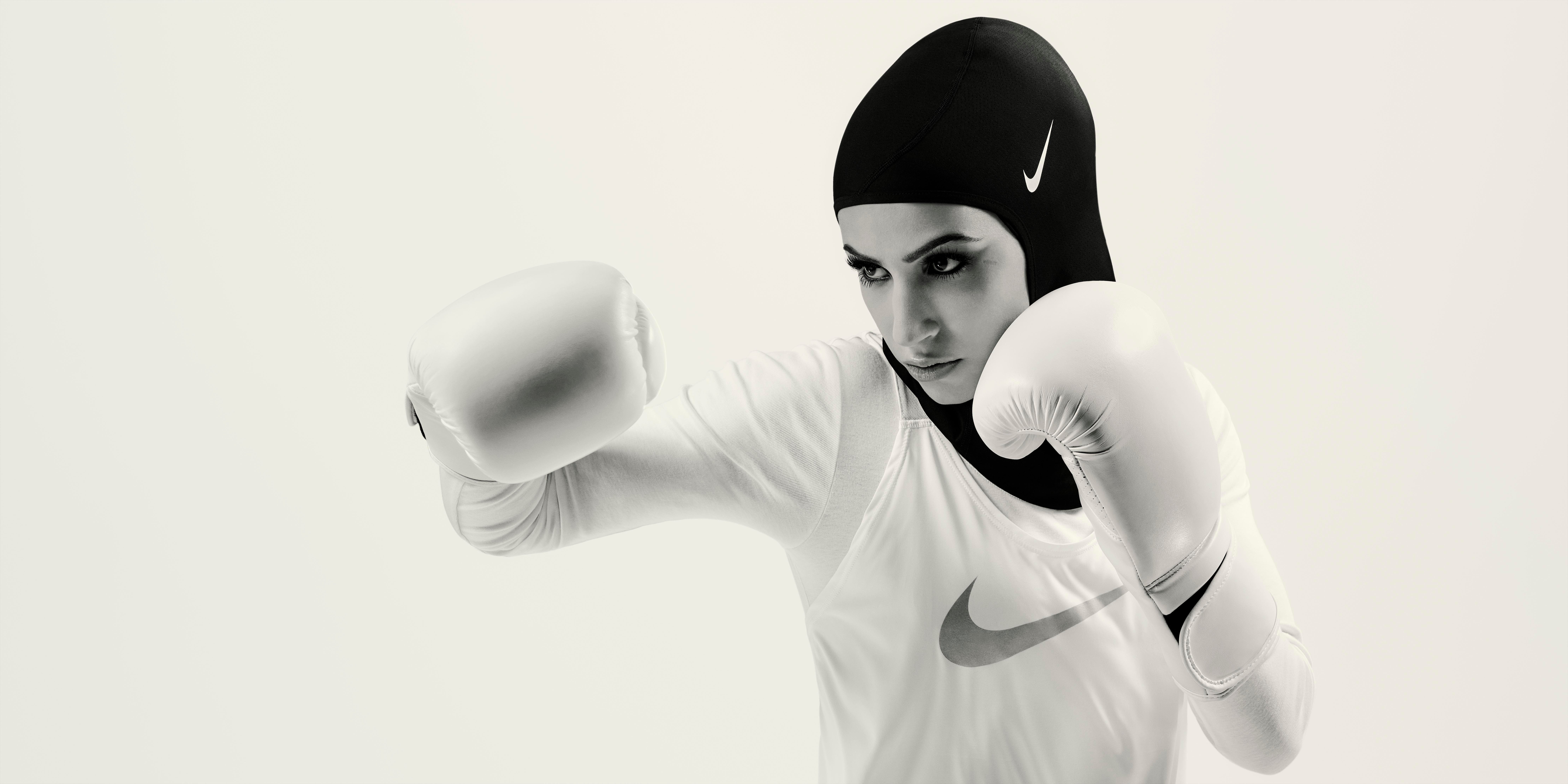 hijab sport nike original